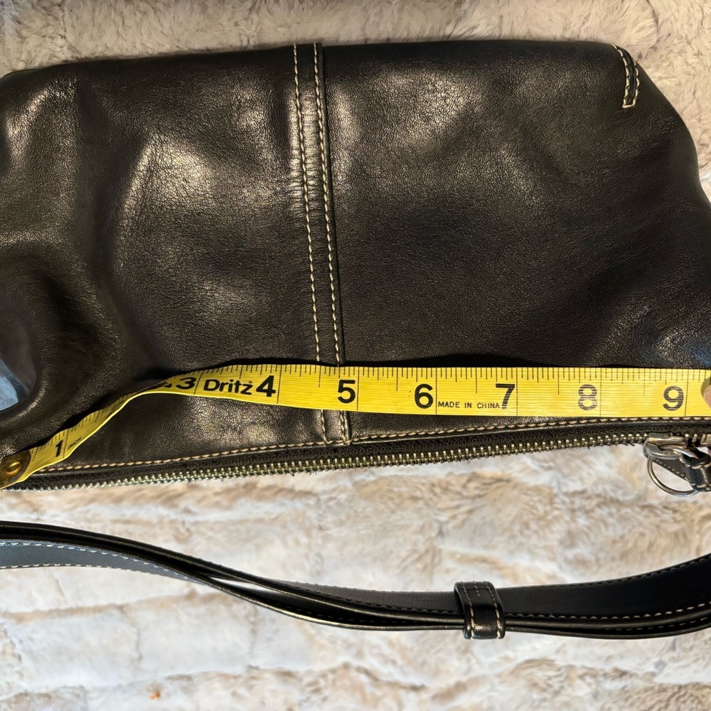 Coach ‘Legacy’ Genuine Small Leather Hobo Shoulder Bag
